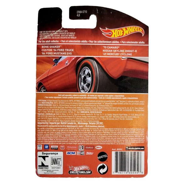 Hot Wheels Redline Bone Shaker 7 Of 18 Mattel 2015 - Picture 2 of 3